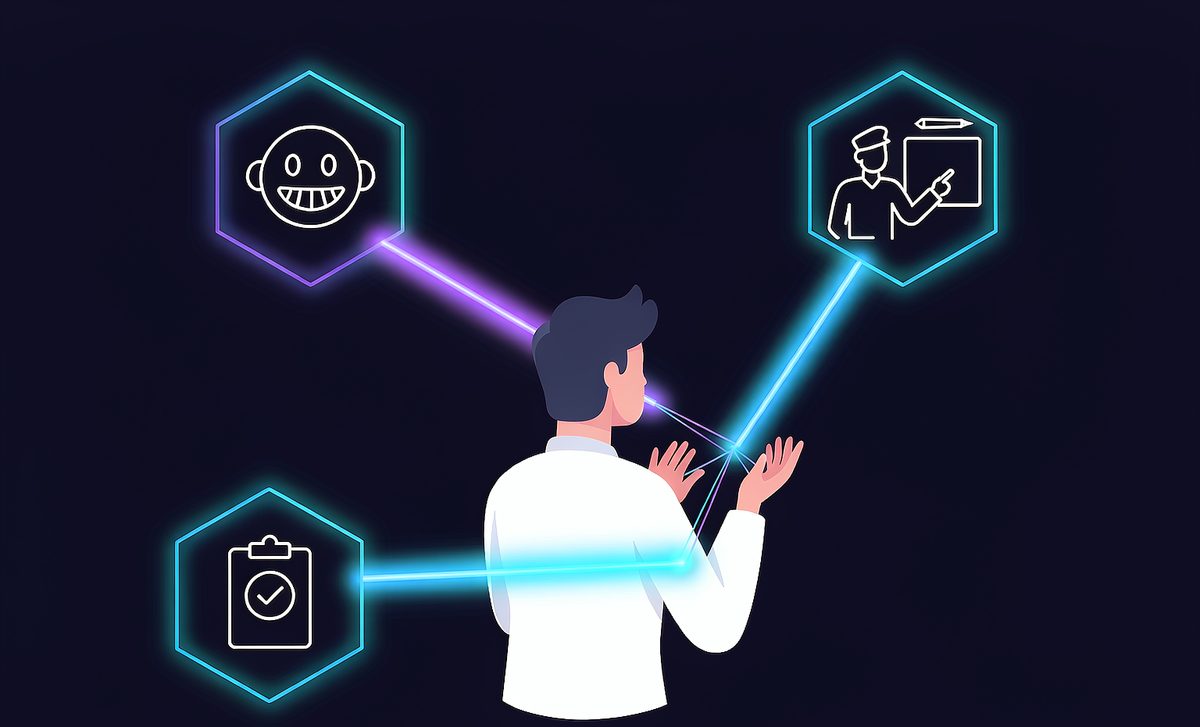 三师协同的分工逻辑：AI、名师、督导各自解决什么问题